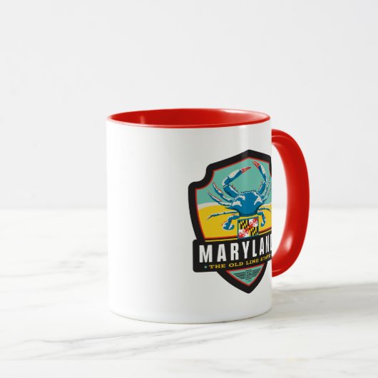 Mug Fierté de l'État | Maryland (Devant droit)