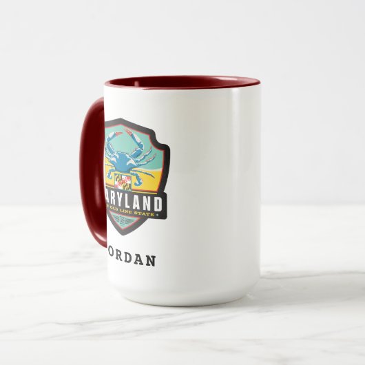 Mug Fierté de l'État | Maryland (Devant gauche)