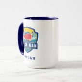 Mug Fierté de l'État | Michigan (Devant gauche)