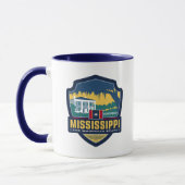 Mug Fierté de l'État | Mississippi (Gauche)