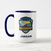 Mug Fierté de l'État | Mississippi (Gauche)