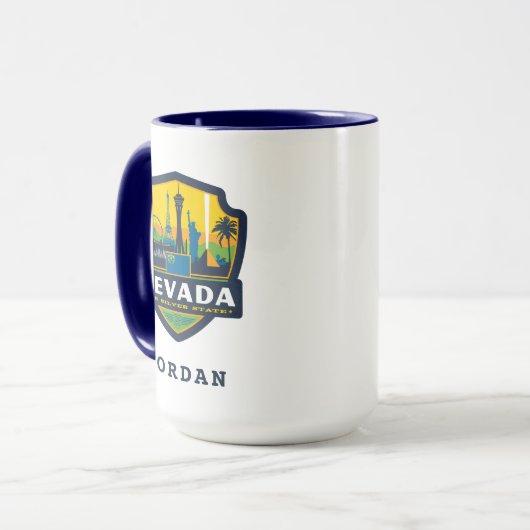Mug Fierté de l'État | Nevada (Devant gauche)