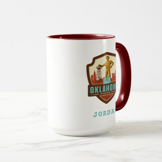 Mug Fierté de l'État | Oklahoma (Devant droit)