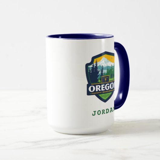 Mug Fierté de l'État | Oregon (Devant droit)