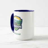 Mug Fierté de l'État | Oregon (Devant gauche)