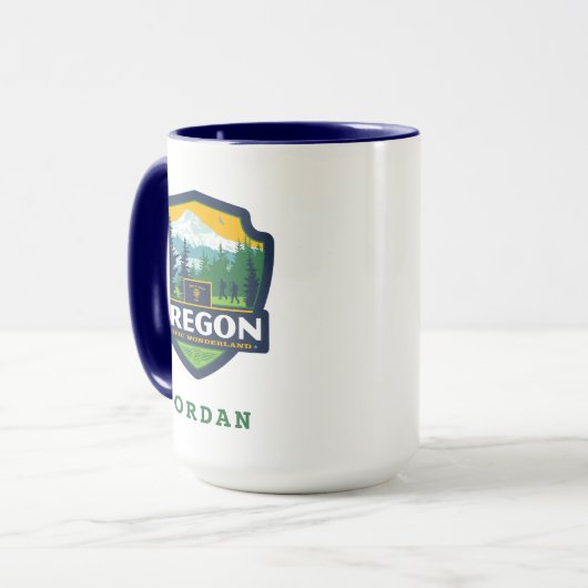 Mug Fierté de l'État | Oregon (Devant gauche)