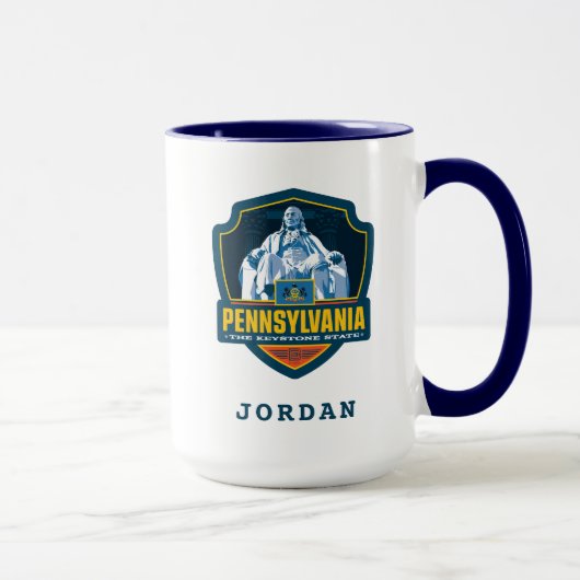 Mug Fierté de l'État | Pennsylvanie (Droite)