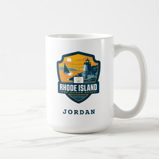 Mug Fierté de l'État | Rhode Island (Droite)