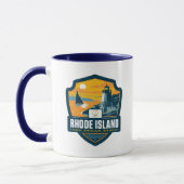 Mug Fierté de l'État | Rhode Island (Gauche)