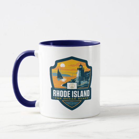 Mug Fierté de l'État | Rhode Island (Gauche)