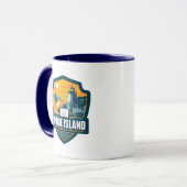 Mug Fierté de l'État | Rhode Island (Devant gauche)