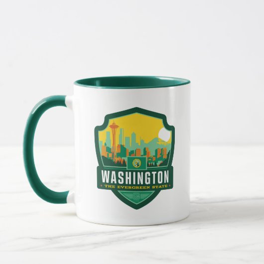 Mug Fierté de l'État | Washington (Gauche)