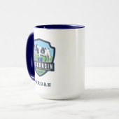 Mug Fierté de l'État | Wisconsin 2 (Devant gauche)