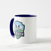 Mug Fierté de l'État | Wisconsin 2 (Devant gauche)