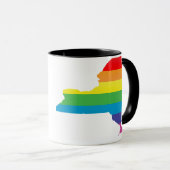 Mug fierté de new york. (Devant droit)