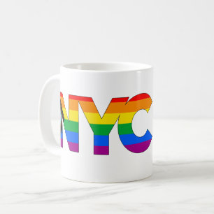Mug Fierté de progrès LGBTQ de New York