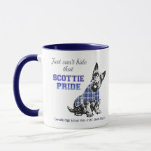 Fierté de Scottie, chien de Scottie de lycée de