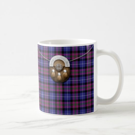 Mug Fierté de tartan et d'escarcelle de mode de (Droite)