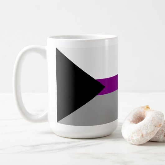 Mug Fierté demisexuelle (Avec donut)