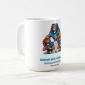 Mug Fierté des Lions Grit de Détroit (Devant gauche)