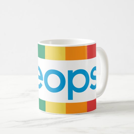 Mug "Fierté" des Liveops (Devant droit)