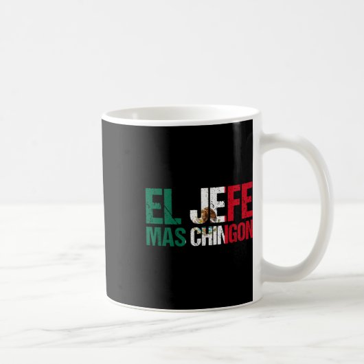 Mug Fierté Drapeau Mexicaine Cinco De Mayo El Jefe Mas (Droite)