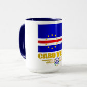Mug Fierté du Cap-Vert (Devant gauche)