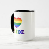 Mug Fierté du coeur (Devant gauche)