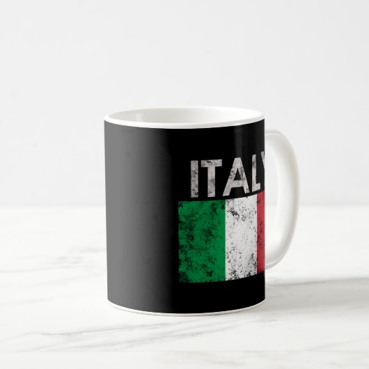 Mug Fierté du drapeau italien (Devant droit)