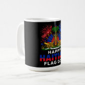Mug Fierté du Jour du Drapeau Haïtien – Conception Ayi (Devant gauche)