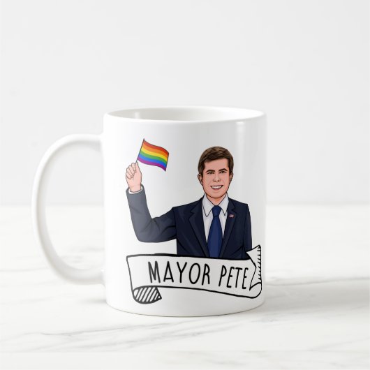 Mug Fierté du maire Pete (Gauche)