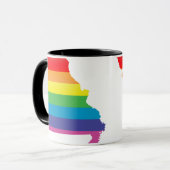 Mug fierté du missouri. (Devant gauche)