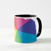 Mug fierté du nebraska. (Devant droit)