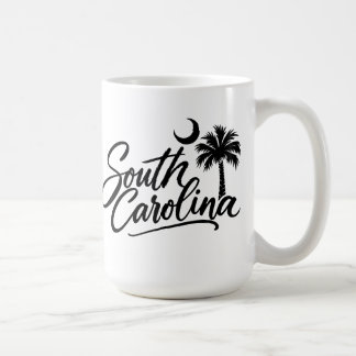 Mug Fierté du Sud de la Caroline Palmetto Croissant