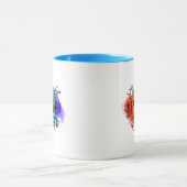 Mug Fierté en aquarelle (Centre)