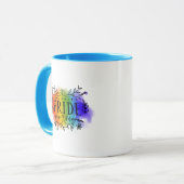 Mug Fierté en aquarelle (Devant gauche)