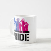 Mug Fierté ensemble bisexuelle (Devant gauche)