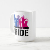 Mug Fierté ensemble bisexuelle (Devant gauche)