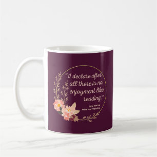 Mug Fierté et préjugé Citation III - Style mignon