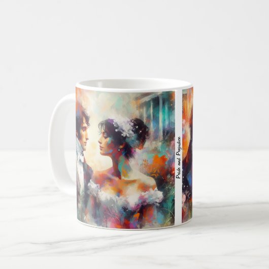 Mug Fierté et préjugés (Devant gauche)