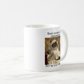 Mug Fierté et préjugés Compassion pour mes pauvres ner (Devant droit)