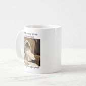 Mug Fierté et préjugés Compassion pour mes pauvres ner (Devant gauche)