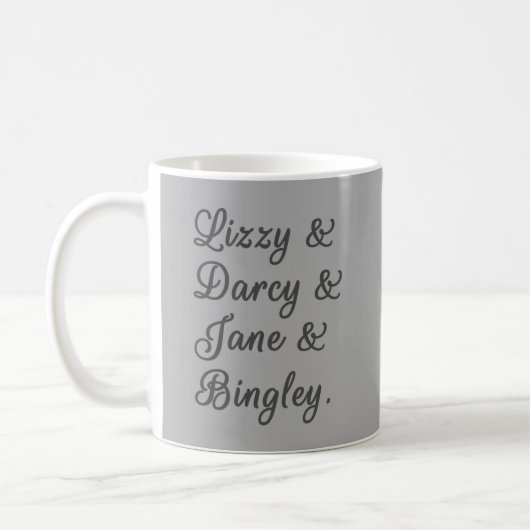 Mug Fierté et préjugés Couples I (Gauche)