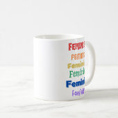 Mug fierté féministe - manche longue (Devant droit)