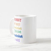 Mug fierté féministe - manche longue (Devant gauche)