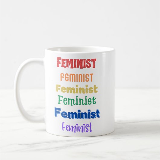 Mug fierté féministe - manche longue (Gauche)