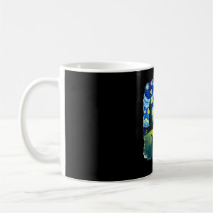 Mug Fierté Gay Chat Art Chat Nuit Étoilée Style LGBTQ