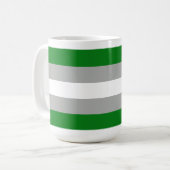 Mug Fierté grise romantique (Devant gauche)