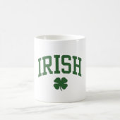 Mug Fierté Irlandaise Classique Trèfle - Fête de la Sa (Centre)