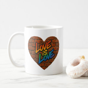 Mug Fierté L'amour coloré est l'amour